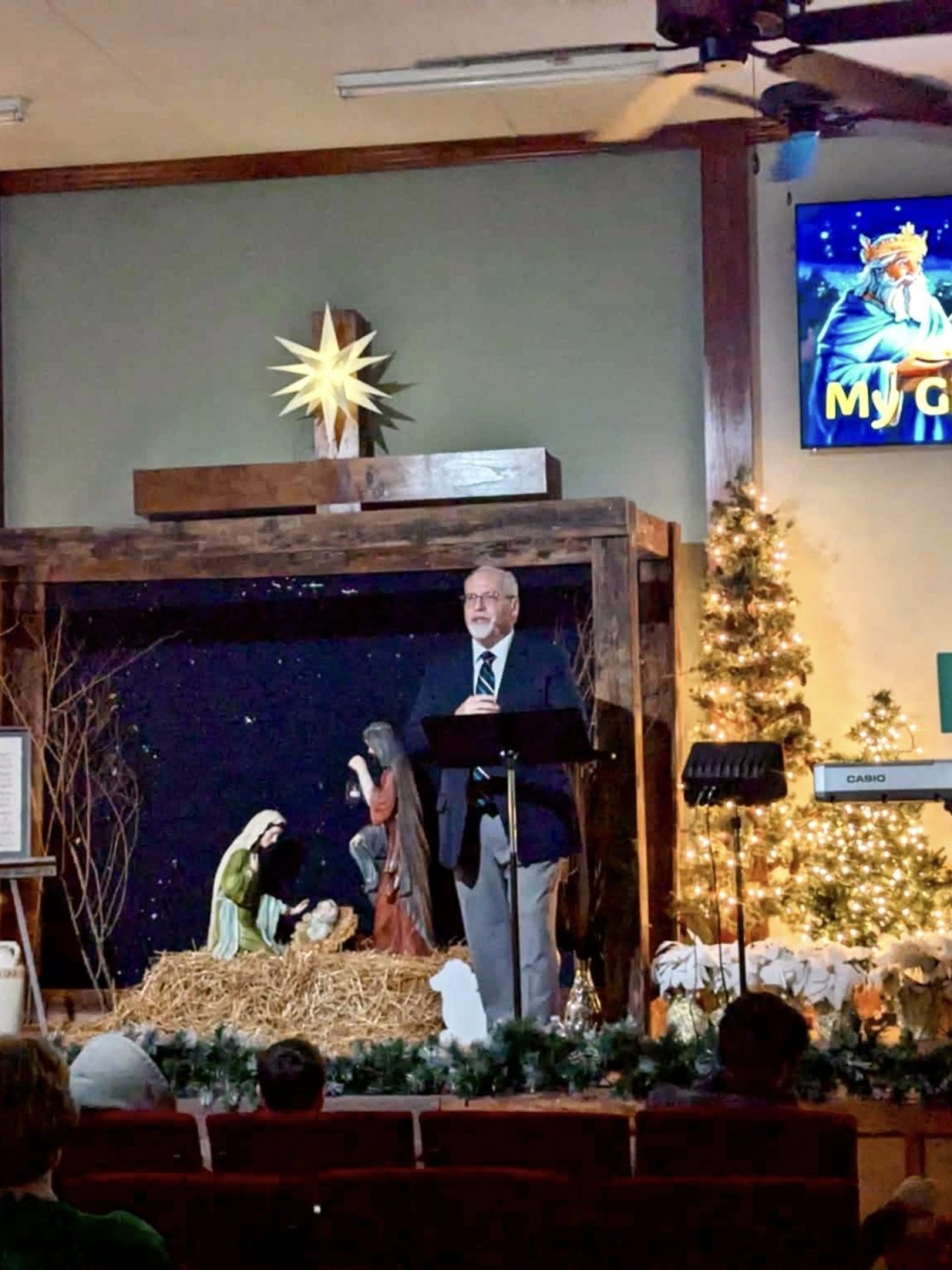 Xmas worship service